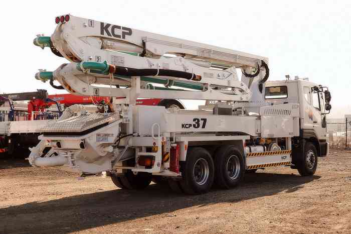 Daewoo Novus CL8P7 Автобетононасос KCP 37ZX5170