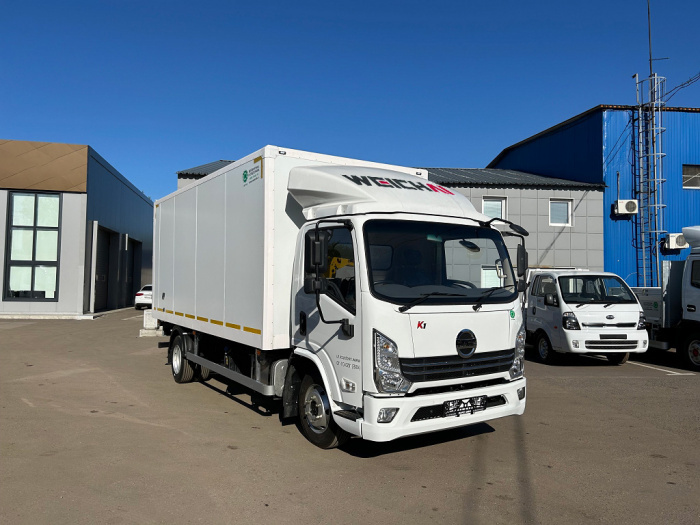 грузовик Daewoo с краном