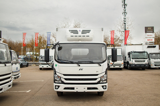 AMBERTRUCK Джи Эм (JM) 93M Рефрижератор с гидробортом