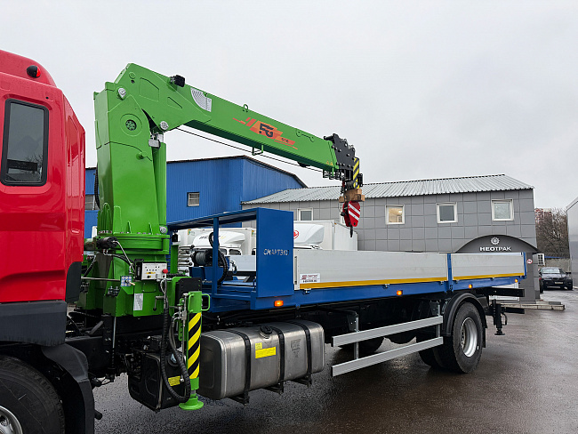 JAC N200L Эвакуатор с КМУ FG516