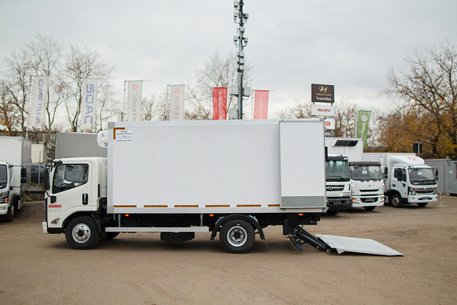 AMBERTRUCK Джи Эм (JM) 93M Рефрижератор с гидробортом